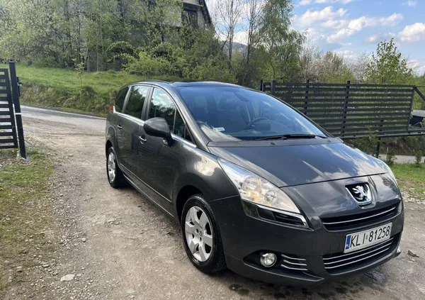 samochody osobowe Peugeot 5008 cena 22500 przebieg: 305766, rok produkcji 2010 z Andrychów